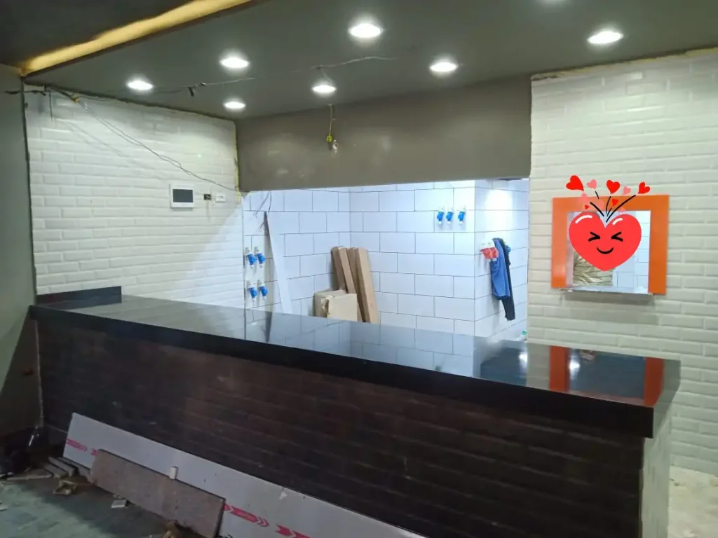 كاونتر استقبال كوريان و شباك تسليم طعام (1)