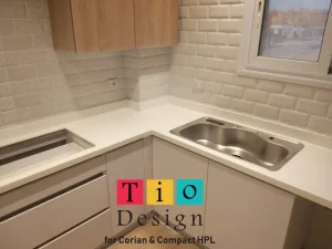 تنفيذ كاونتر توب مطبخ كوريان في أكتوبر