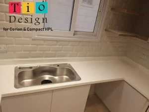 سطح كاونتر توب مطبخ كوريان