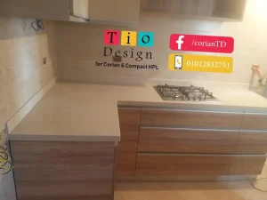 تصميم كاونتر توب مطبخ كوريان عملي وحديث